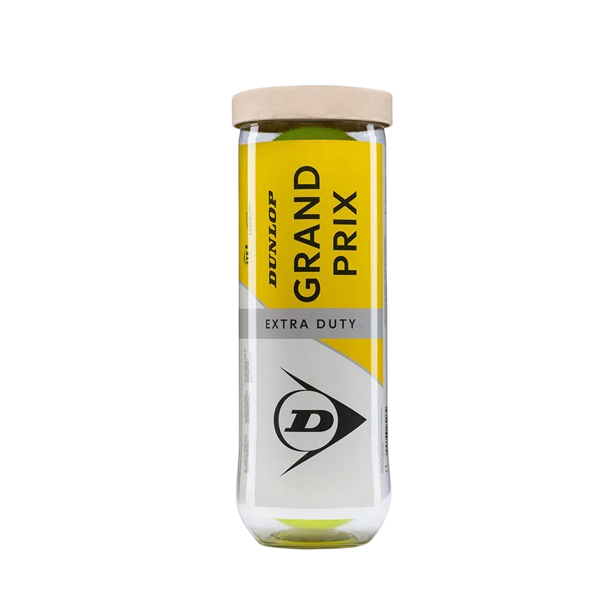 Dunlop Grand Prix Extra Duty Tennis 3 Ball Can