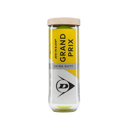 Dunlop Grand Prix Extra Duty Tennis 3 Ball Can