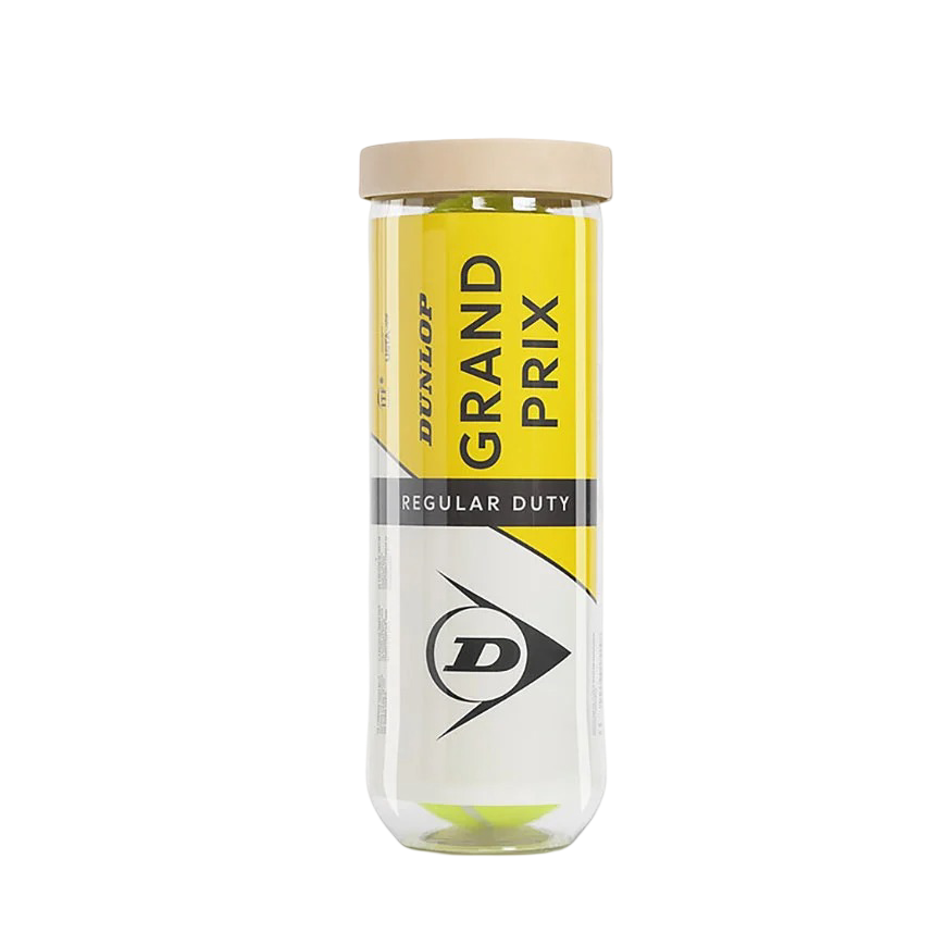Dunlop Grand Prix Regular Duty Tennis 3 Ball Can