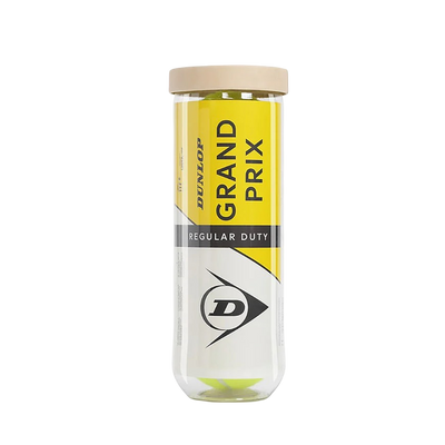 Dunlop Grand Prix Regular Duty Tennis 3 Ball Can