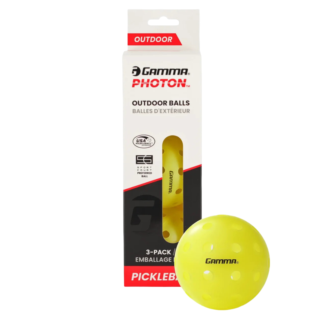 Gamma Photon Outdoor Pickleball 3 Pack
