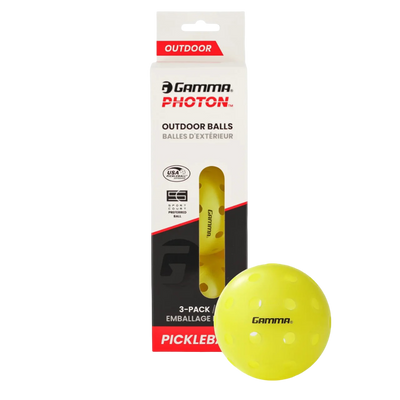 Gamma Photon Outdoor Pickleball 3 Pack