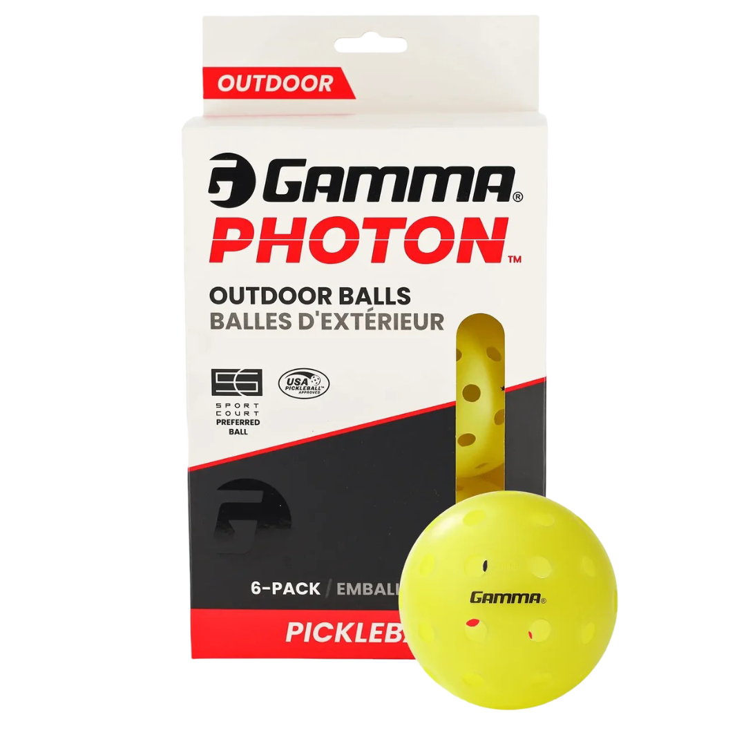 Gamma Photon Outdoor Pickleball 6 Pack