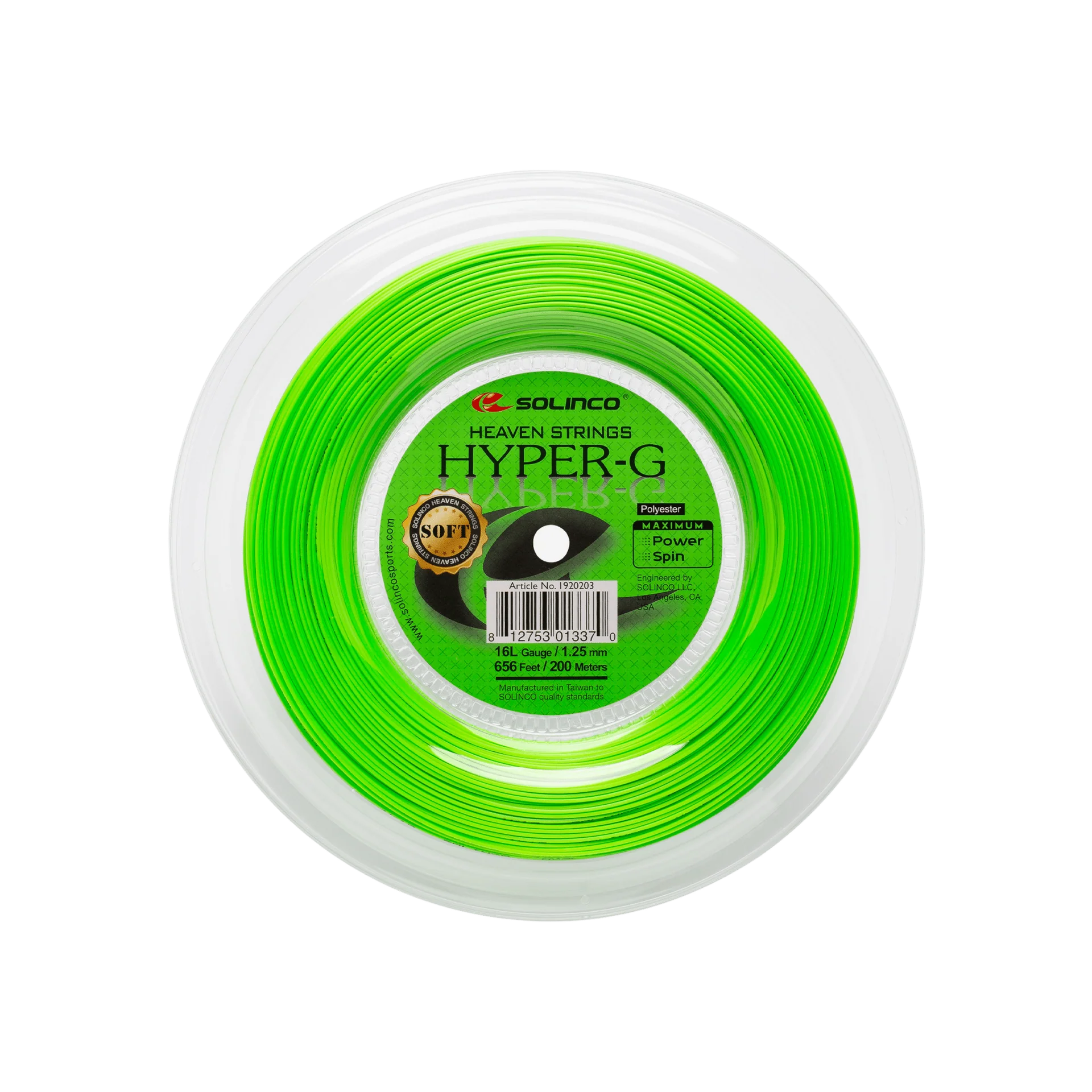 Solinco Hyper G Soft Reel