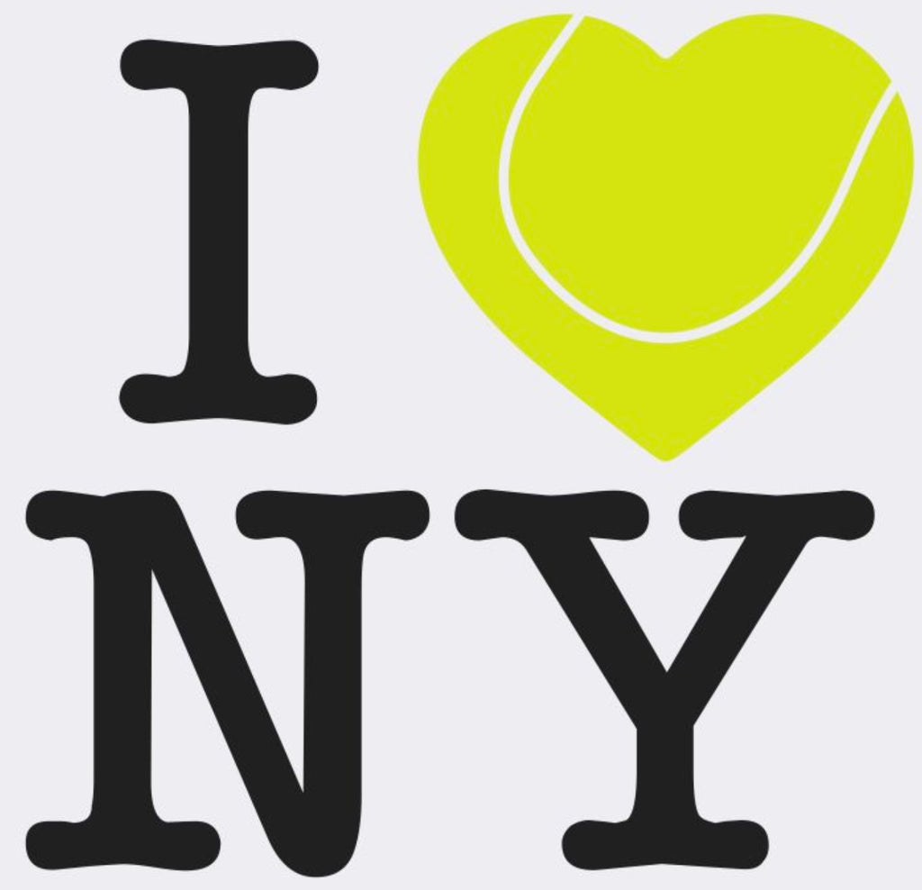 I Tennis NY Short Sleeve T Shirt White