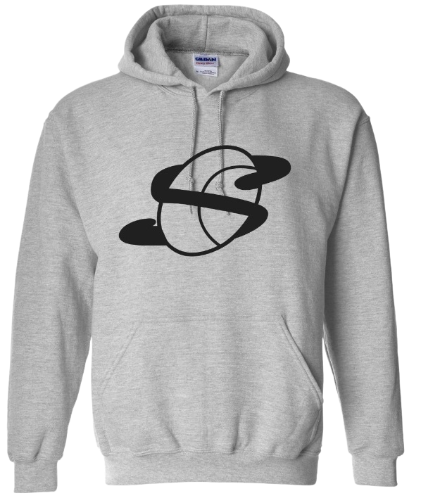Solow Sports Ball Logo Hoodie Grey