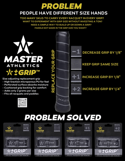 Master Athletics Grip Size Adjusting Replacement Grip