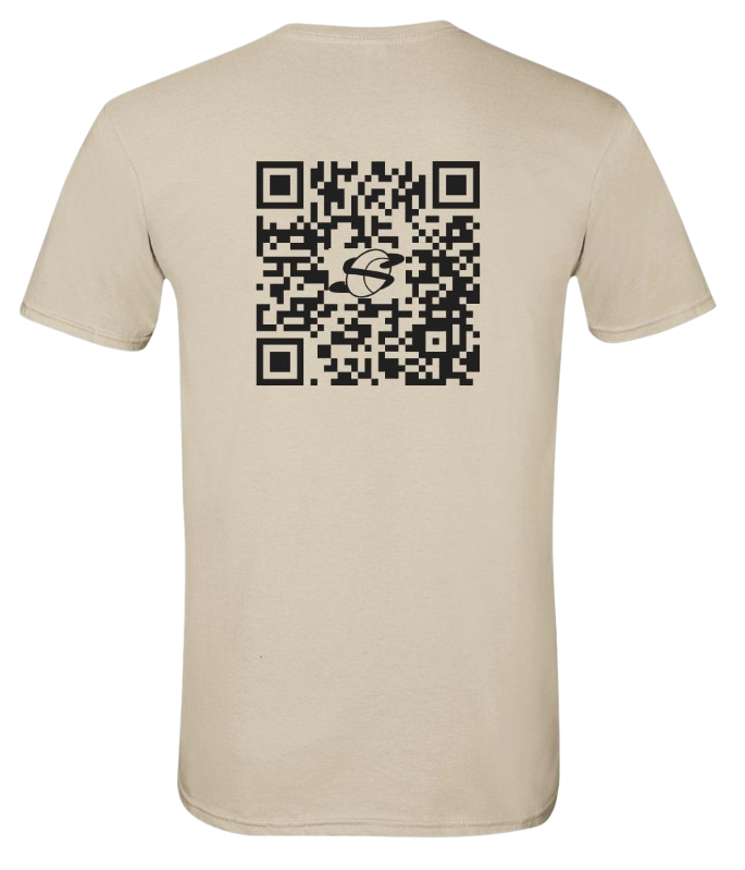 QR Short Sleeve T Shirt Sand