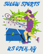 Solow Sports @ US Open Youth Short Sleeve T Shirt White