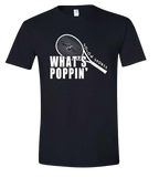 Whats Poppin Short Sleeve T Shirt Black