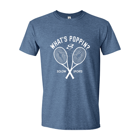 Whats Poppin 2 Short Sleeve T Shirt Blue