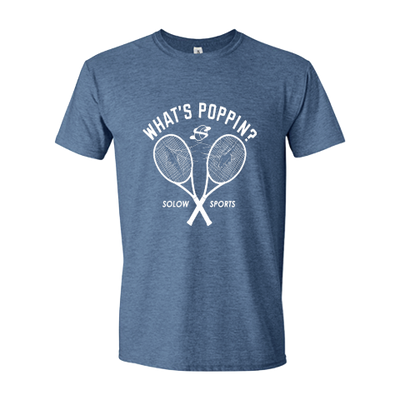 Whats Poppin 2 Short Sleeve T Shirt Blue