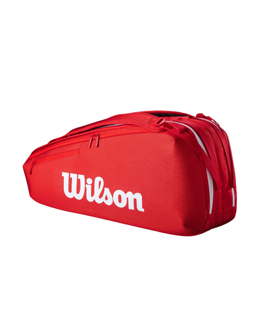 Wilson Super Tour Red 6 Pack