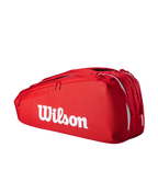 Wilson Super Tour Red 6 Pack