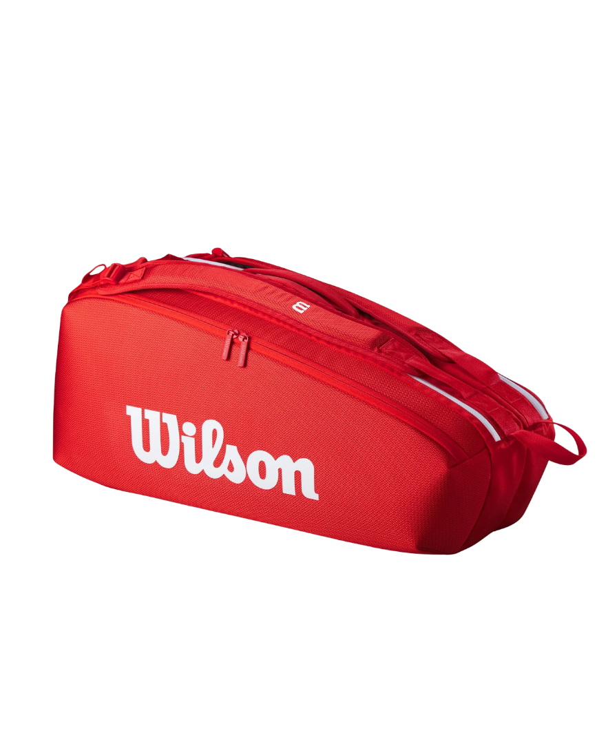 Wilson Super Tour Red 6 Pack