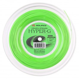 Solinco Hyper G 18g Reel Tennis String Lime