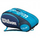Wilson Mini Tour 6 Pack Blue