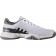 Adidas Junior Barricade XJ White Silver Tennis Shoe